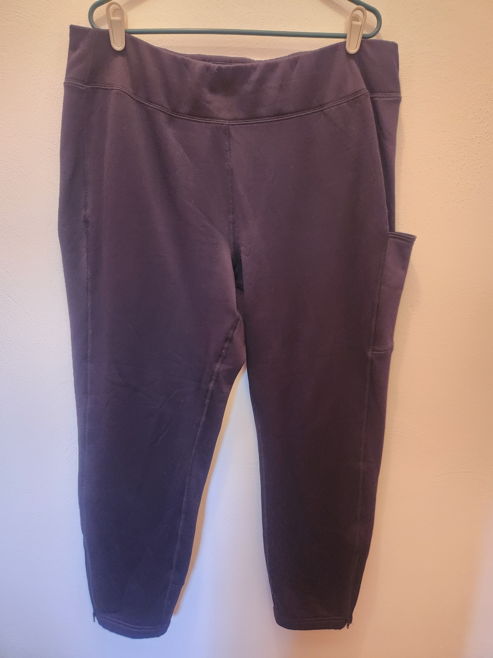 Lands' End Women's Black Joggers Size 2X